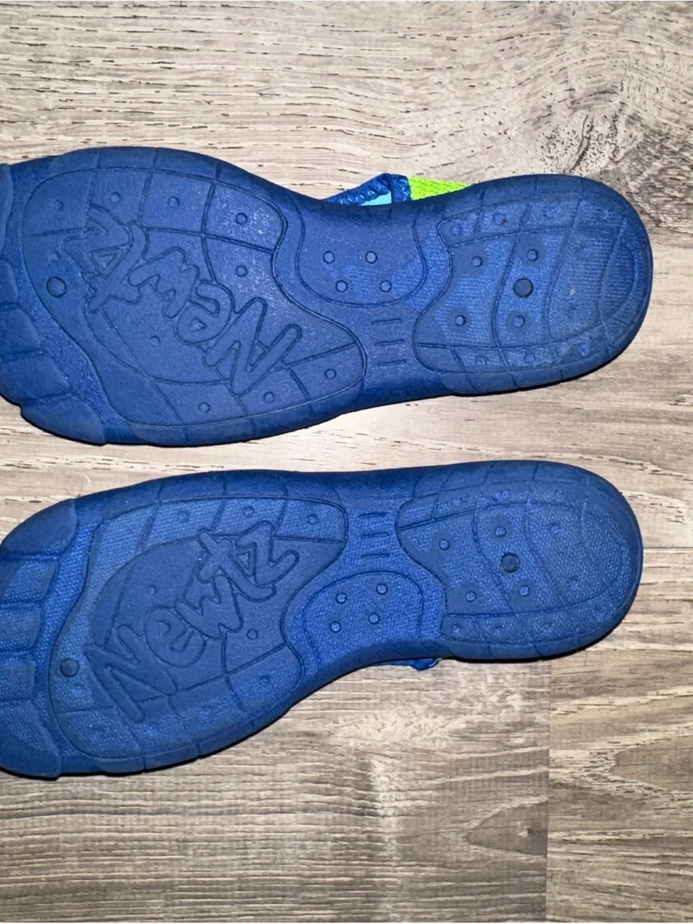 ‼️SALE‼️ Kids' Blue & Lime Shark Water Shoes